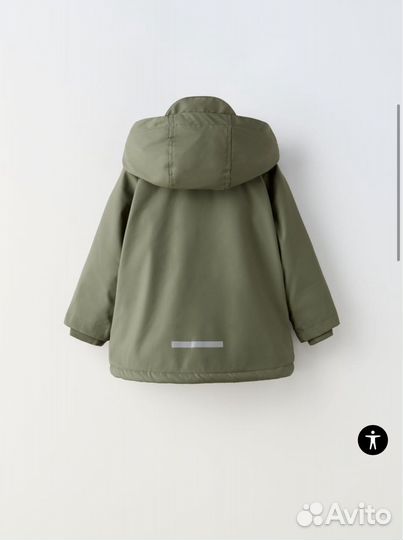 Куртка и полукомбинезон демисезонный zara 116