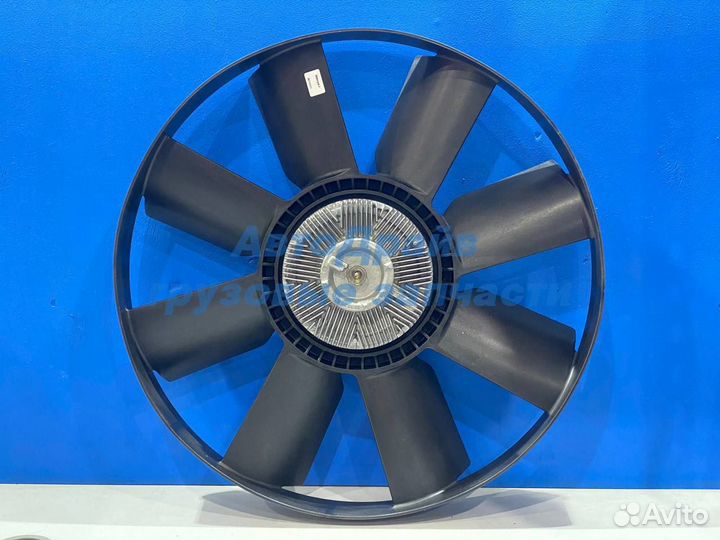 Вентилятор в сборе Камаз 4308 (8 лопастей, ф600 мм