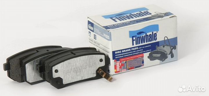 Колодки тормозные дисковые зад