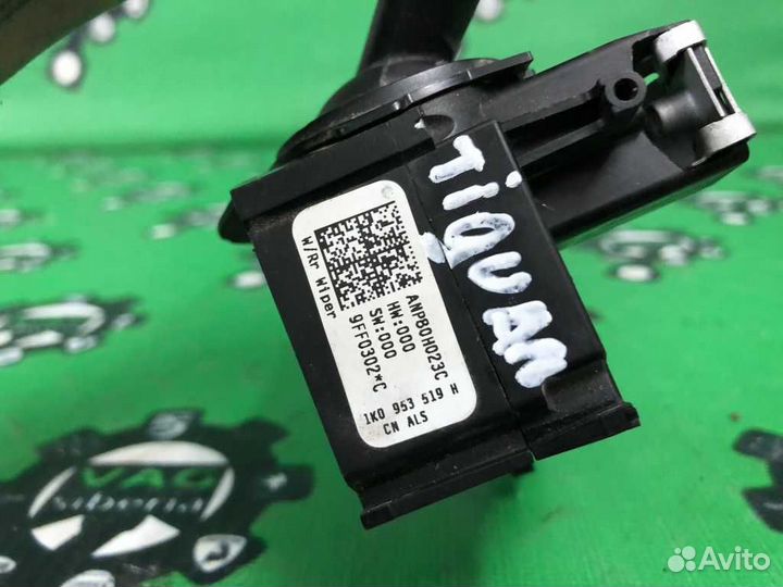 Подрулевой переключатель дворников 1K0953519H VW-t