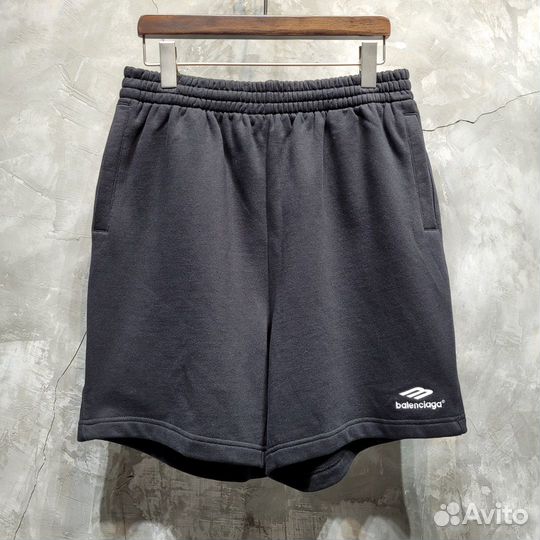 Шорты Balenciaga 3B logo