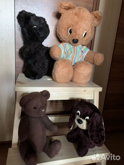 Мягкие игрушки винтаж СССР