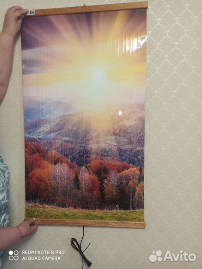 Картина с обогревом новая