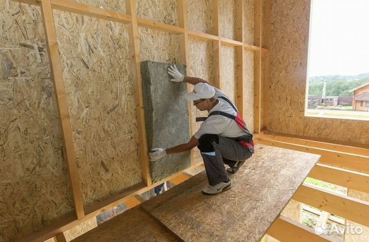 Утеплитель роклайт 1200x600x50 минплита 4.8 кв