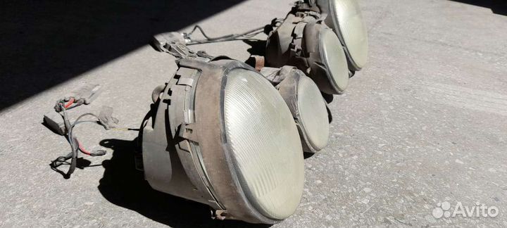 Фары на mercedes w210 рестайлинг