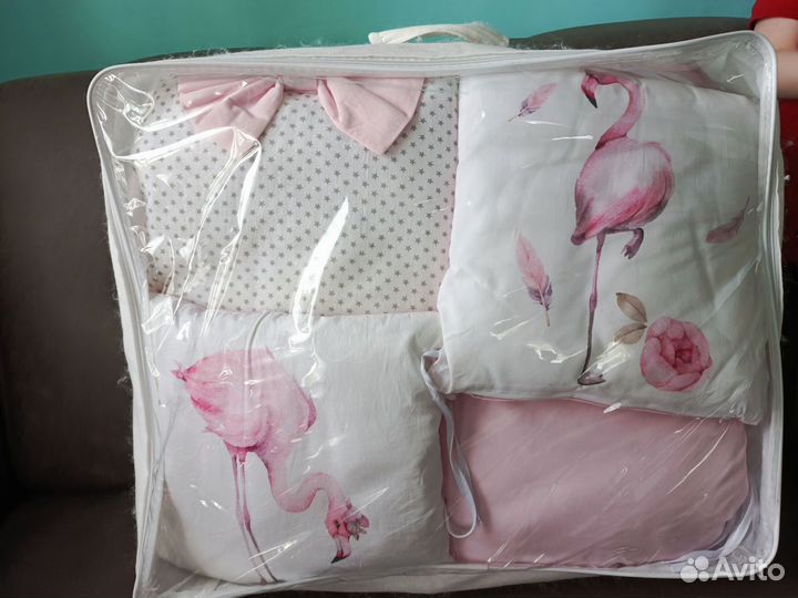 Бортики в кроватку