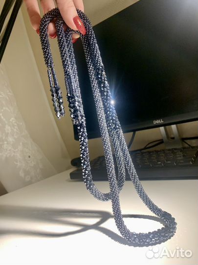 Колье из бисера