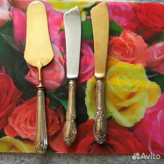 Лопата, ножи для торта. Италия, 30-е годы, 800 пр