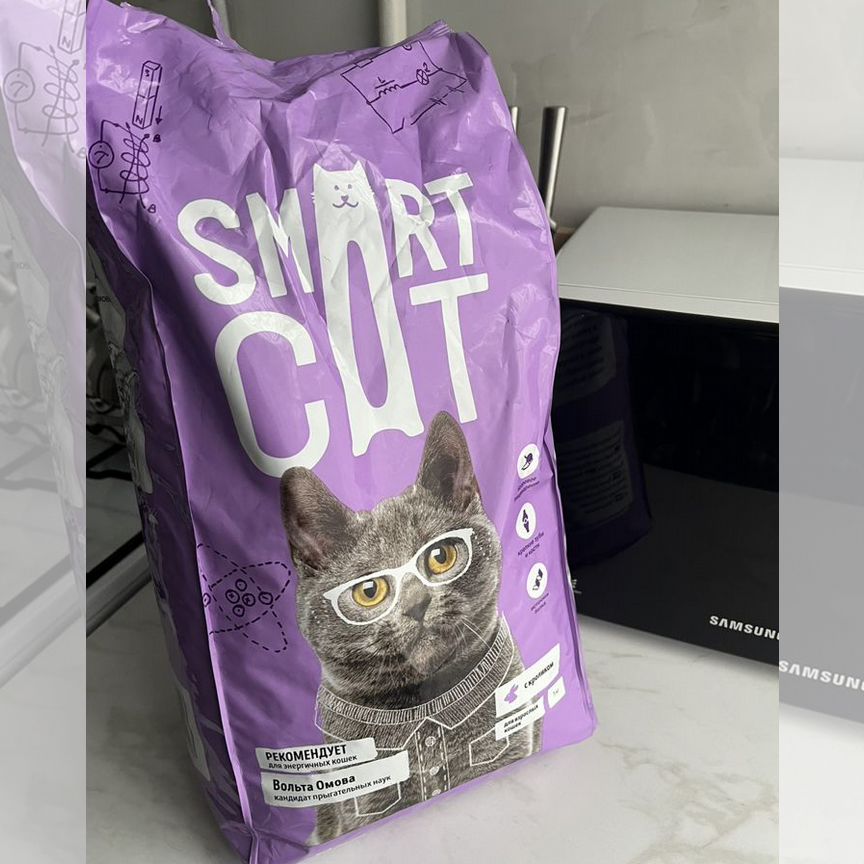 Корм для кошек SMART Cat 5кг