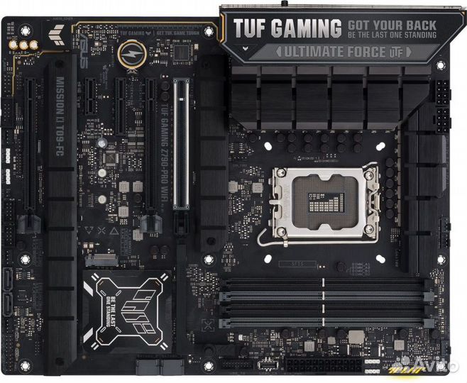 Материнская плата Asus TUF gaming Z790-PRO wifi Soc-1700 Intel Z790 4xDDR5 ATX AC97 8ch(7.1) 2.5Gg