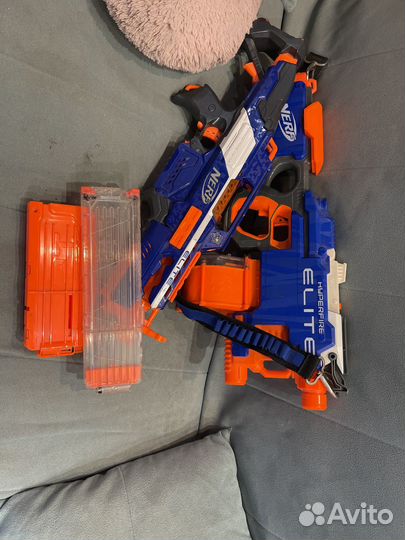 Nerf elite hyperfire, elite rapidstrike (ориг)