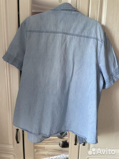 Рубашка джинсовая 54-56