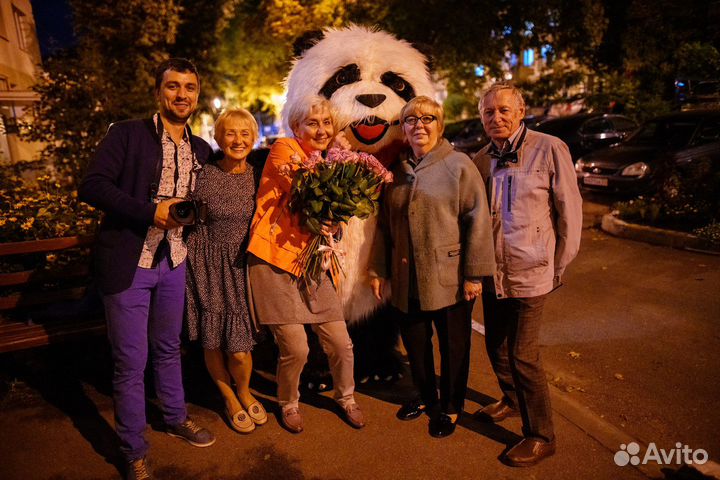 Медведь Тедди и панда Жужу с Мей-Мей