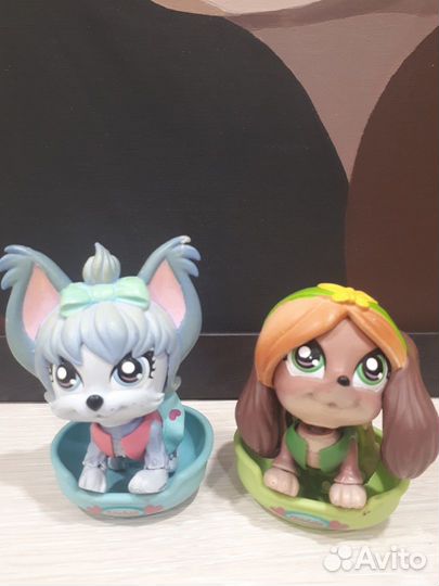 Собачки в корзинках mix pups