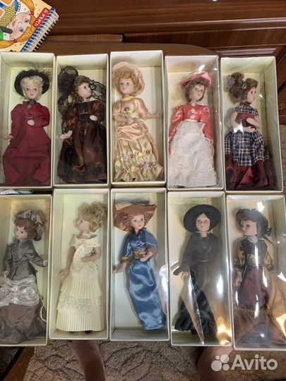 Куклы дамы эпохи