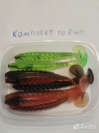 Силиконовые приманки для рыбалки
