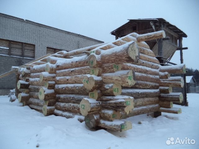 Срубы домов, бань, беседок, колодцев