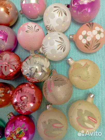 Елочные игрушки СССР