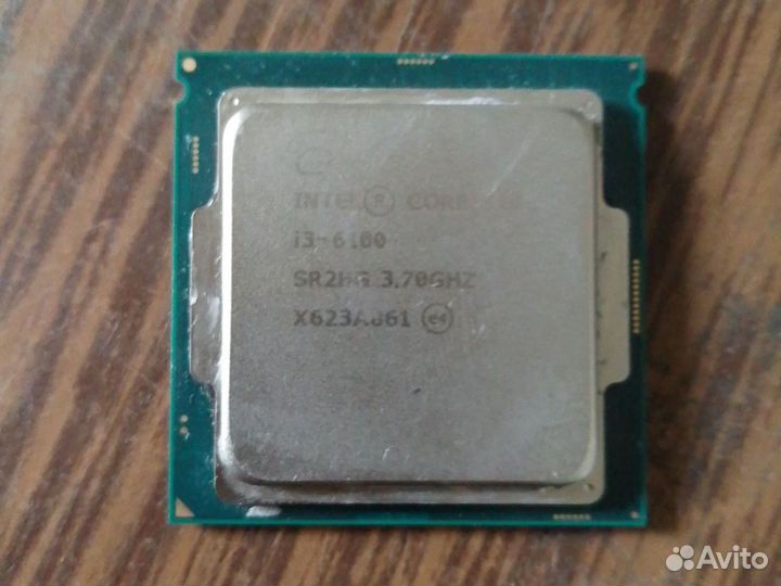 Intel core i3-6100 сокет 1151-v1