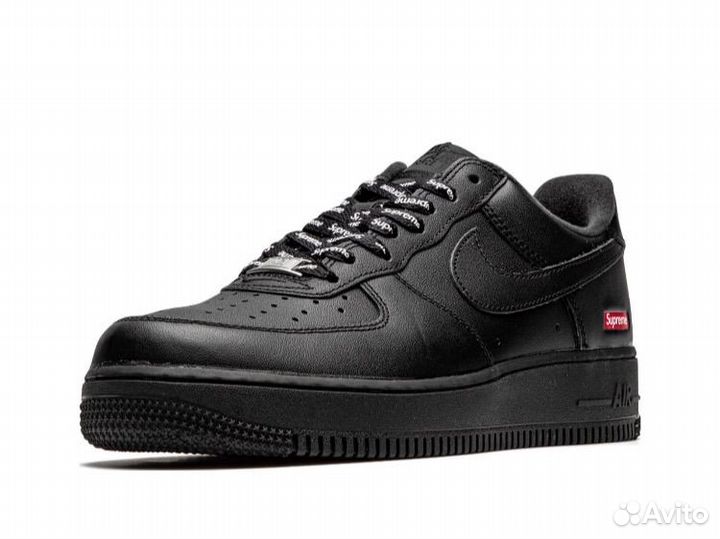 Nike Air Force 1 Supreme Black