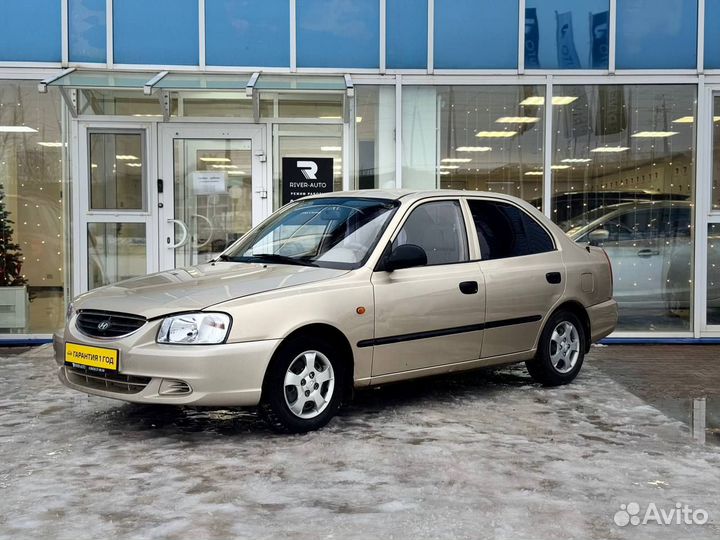 Hyundai Accent 1.5 МТ, 2006, 210 286 км