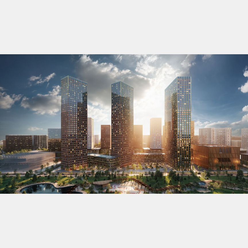 2-к. квартира, 64,2 м², 11/43 эт.