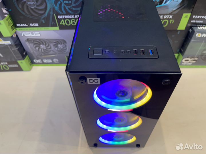 Системный блок core i5-12600KF+GeForce 4070 super