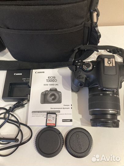 Фотоаппарат canon eos1300