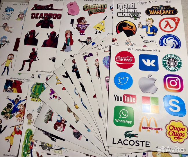 Набор стикеров