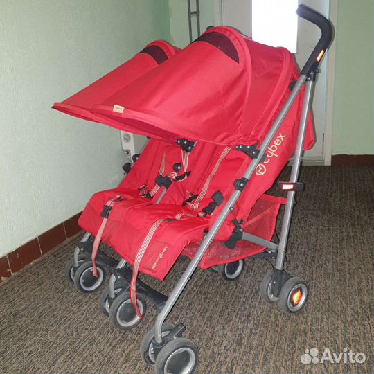 Коляска трость для двойни Cybex Twinyx