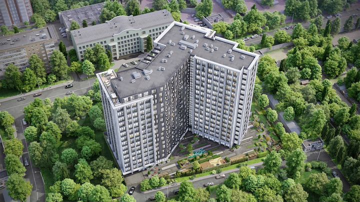 1-к. квартира, 36,1 м², 12/16 эт.