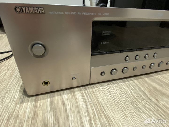 Домашняя акустика 5.1 + ресивер Yamaha RX V363