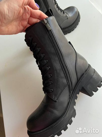 Ботинки Эконика, натуральная кожа