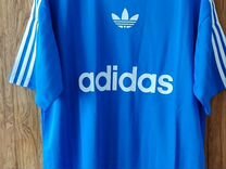 Футболка мужская синяя Adidas