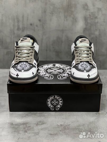 Кроссовки Nike SB Dunk Low x Chrome Hearts