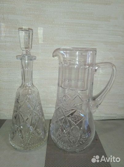 Хрустальная посуда СССР