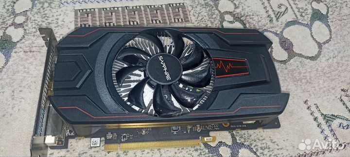 Видеокарта rx550 2gd