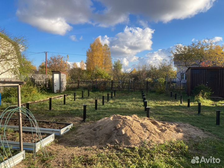 Винтовые сваи. Установка за 1 день