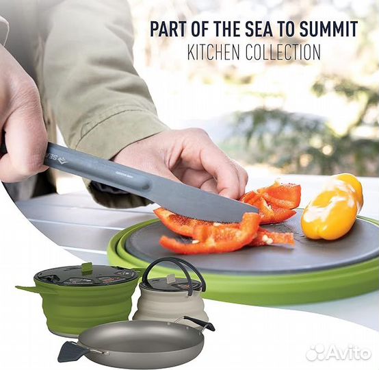 Sea to Summit Alpha Light Spoon, Fork & Knife Set