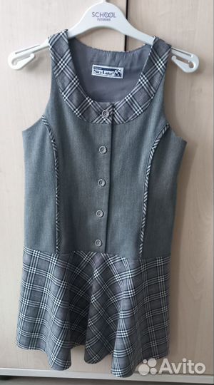 Школьная форма для девочки. Сарафан Sky Lake