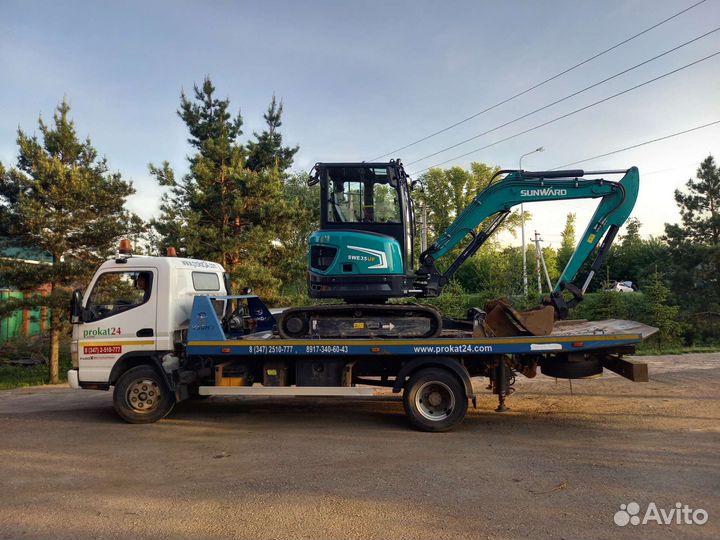 Экскаватор Bobcat 430, земляные работы