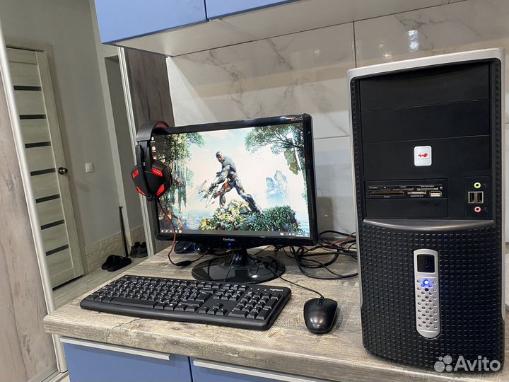 Компьютер,перефирия,монитор