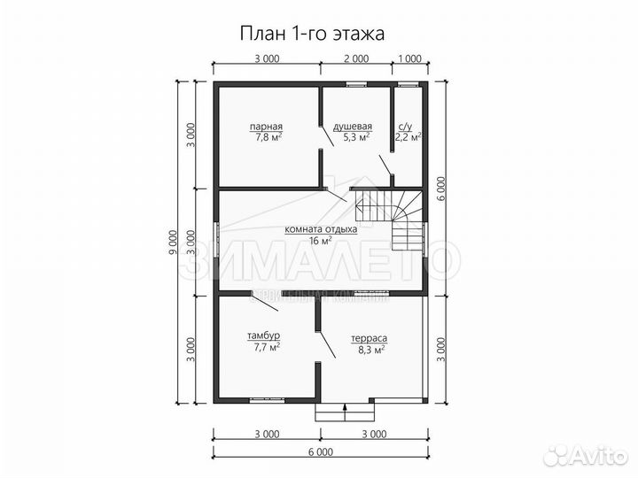 Баня под ключ каркасная