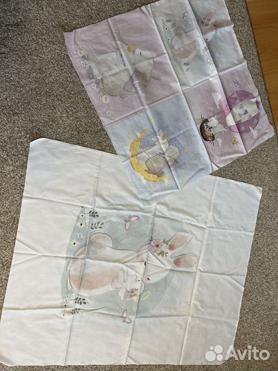 Сет, купоны, печать на сатине. Доставка