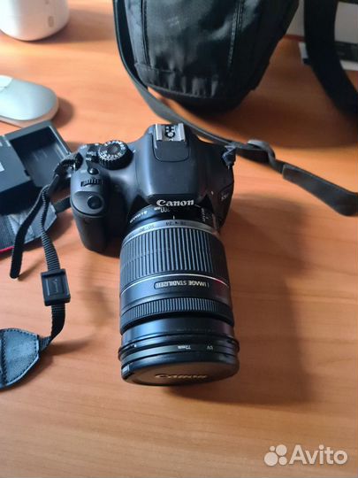 Фотоаппарат canon 550d с объективом EF-S 18-200мм