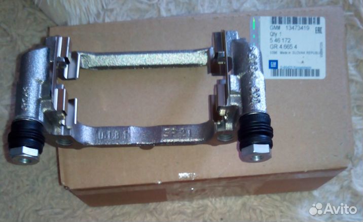 Скоба заднего суппорта Lh Aveo, Cruze, Astra-J