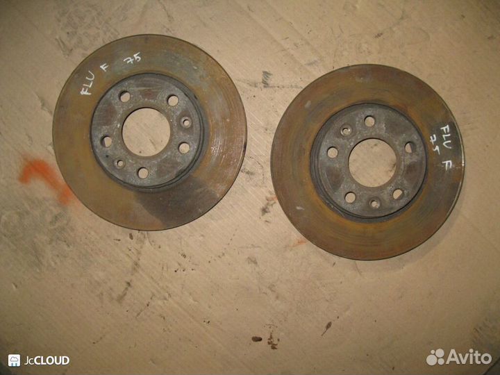 Тормозной диск на renault fluence L30R, L30T