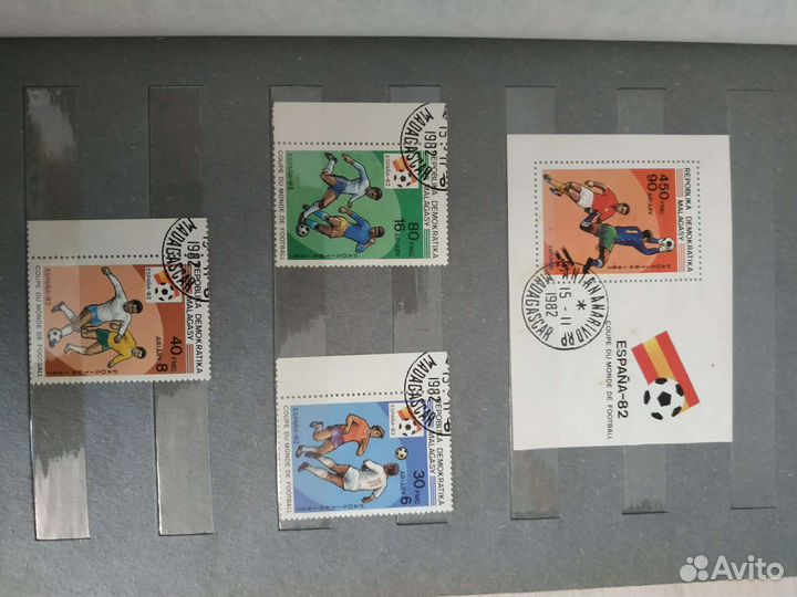 Почтовые марки СССР спорт
