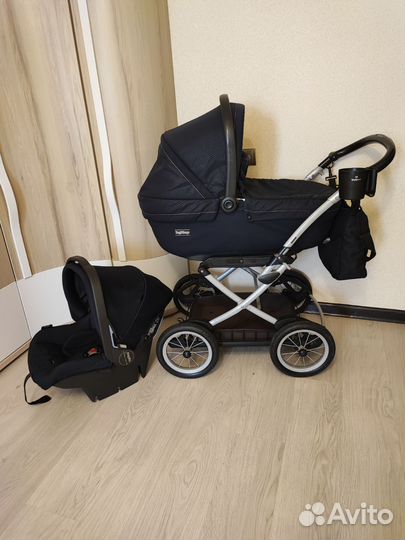 Коляска люлька и автолюлька peg perego