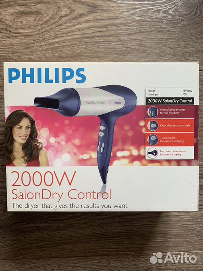Фен Philips Salon Dry Control 2000W